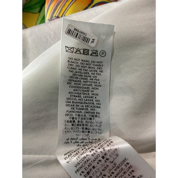 Casablanca 'Paysage' Green Ideal Graphic-Print Mini Dress Size FR 36/US 4 - Picture 5 of 6